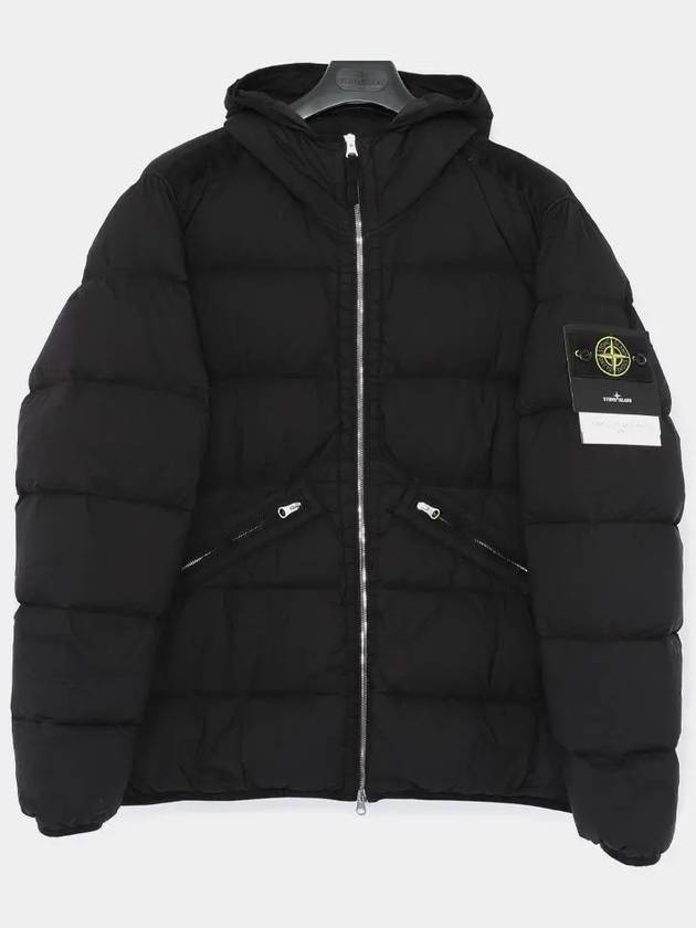 Seamless Tunnel Nylon Down Padding Black - STONE ISLAND - BALAAN 2