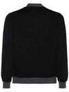 Bold Fox Head Patch Two-Tone Knit Top Black - MAISON KITSUNE - BALAAN 3