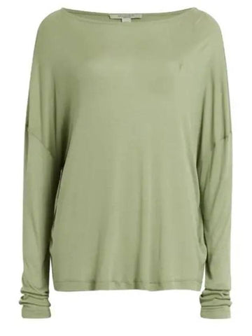 Rita Francesco Women s Long Sleeve T Shirt WM113Y GREEN OASIS - ALLSAINTS - BALAAN 1