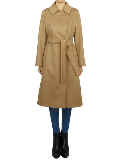 Bcollag Belted Double Coat Camel - MAX MARA - BALAAN 2