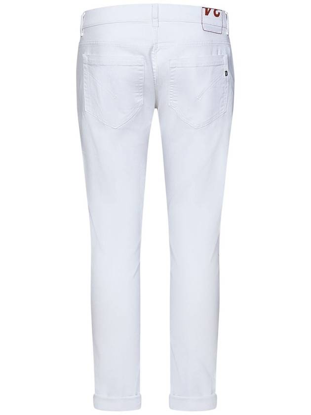 Men's Denim Jeans White - DONDUP - BALAAN 3