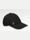 LV Iconic Ball Cap Black - LOUIS VUITTON - BALAAN 2