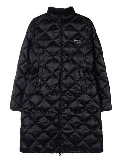 Women's Nosadella Quilted Long Padding Black - DUVETICA - BALAAN 2