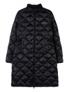 Women's Nosadella Quilted Long Padding Black - DUVETICA - BALAAN 11