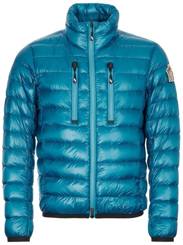 Double Zipper Grenoble Patch Padding Blue - MONCLER - BALAAN 1