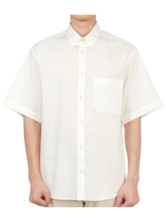 Men's Twinsburg Runway Ripstop Short Sleeve T-Shirt White - GUCCI - BALAAN 2