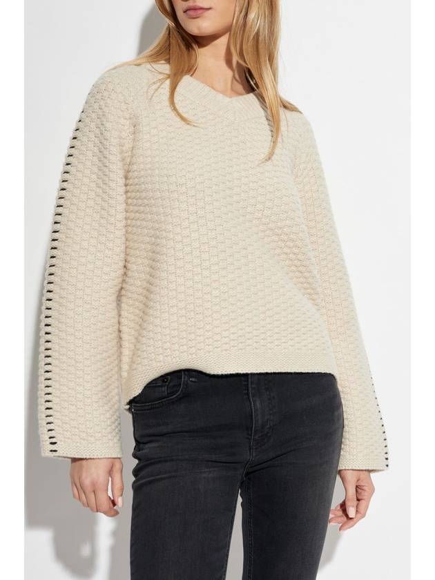 Rag & Bone  Sweater Norma, Women's, Cream - RAG & BONE - BALAAN 3