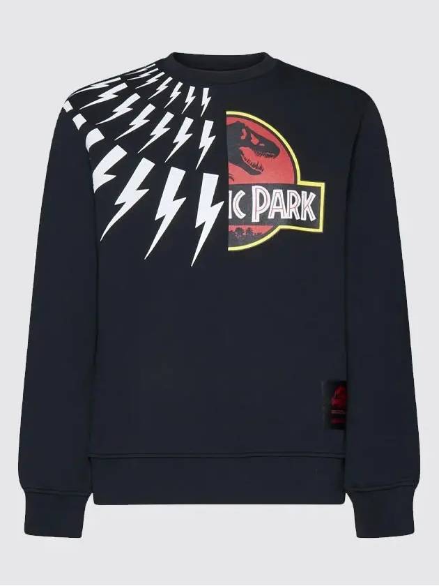 Jurassic Park Sweatshirt Black - NEIL BARRETT - BALAAN 3