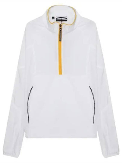 Cash Half Zip Track Long Sleeve T-Shirt White - J.LINDEBERG - BALAAN 2