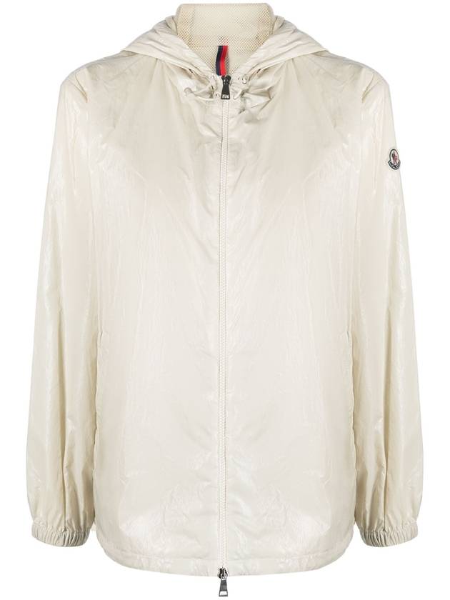 Wuisse Hooded Jacket White - MONCLER - BALAAN 3