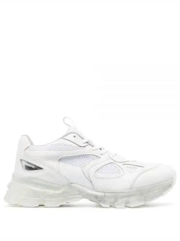 Marathon Transparent Runner Low Top Sneakers White - AXEL ARIGATO - BALAAN 1