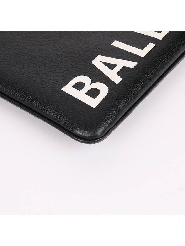 Black logo strap large clutch bag - BALENCIAGA - BALAAN 8