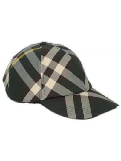 Check pattern ball cap green - BURBERRY - BALAAN 2