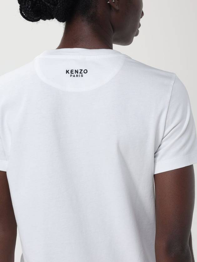 T-shirt di cotone Fiore Kenzo - KENZO - BALAAN 5