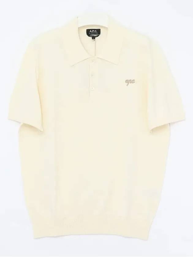 Gregorio Polo Shirt Off White - A.P.C. - BALAAN 4