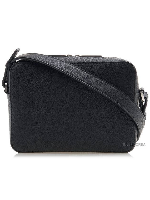 Embossed Gancini Pattern Cross Bag Black - SALVATORE FERRAGAMO - BALAAN 4