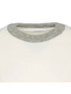 Wool 4 Bar Pullover Knit Top Beige - THOM BROWNE - BALAAN 4