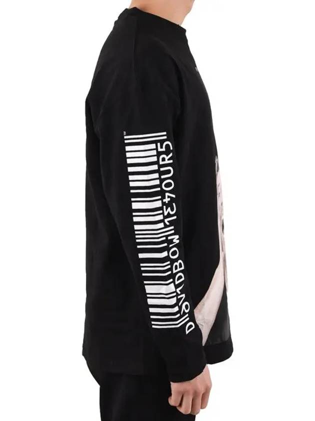 BOWIE Scream Long Sleeve T Shirt Black NUS19291 - IH NOM UH NIT - BALAAN 3