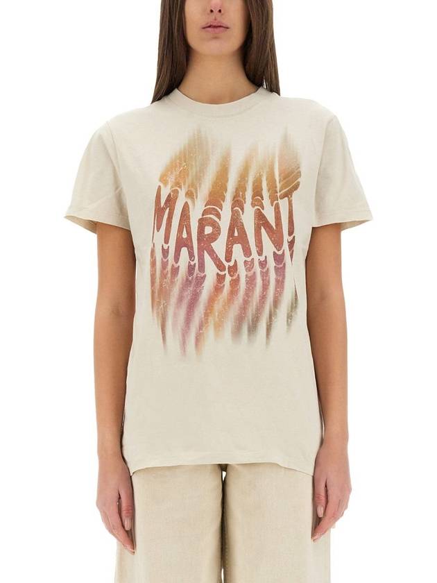 Isabel Marant Étoile "Zoeline" T-Shirt - ISABEL MARANT ETOILE - BALAAN 1