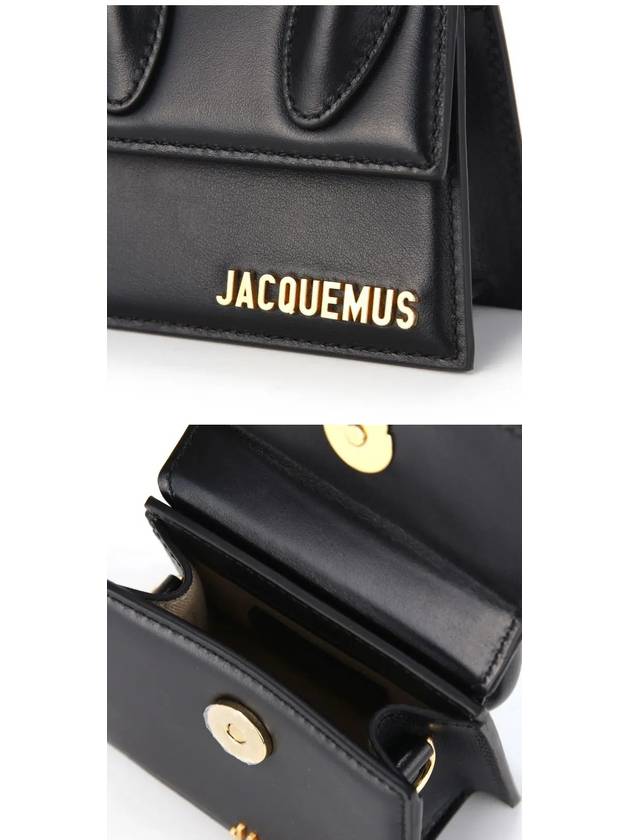 Le Chiquito Mini Tote Bag Black - JACQUEMUS - BALAAN 5