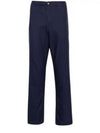 Drawstring Cotton Straight Pants Navy - POLO RALPH LAUREN - BALAAN 2