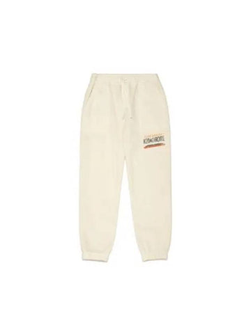 KODAK Apparel Cinekodak Pigment Dying Regular Jogger Pants IVORY - KODO - BALAAN 1