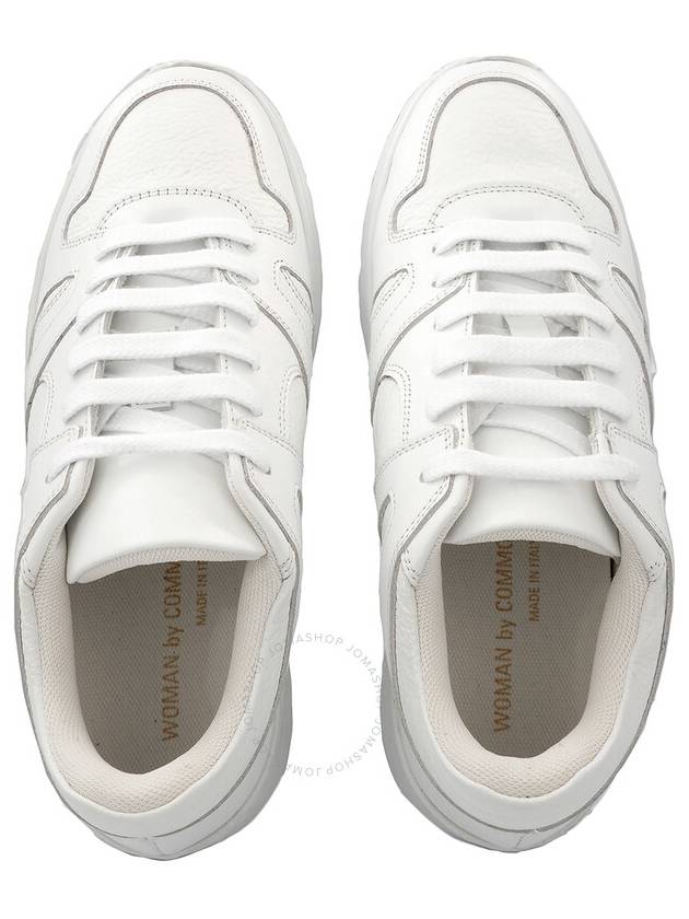 Common Projects White Leather Track Technical Low-Top Sneakers, Brand Size 35 ( US Size 5 ) - COMMON PROJECTS - BALAAN 3