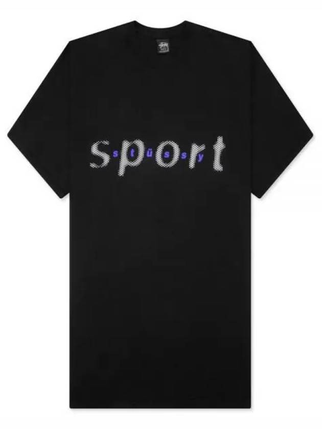 1904998 BALCK dot sports t shirt - STUSSY - BALAAN 1