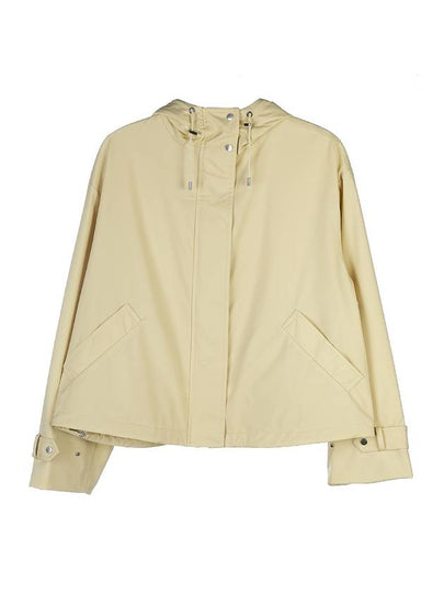 Technical Hooded Jacket Light Beige - LORO PIANA - BALAAN 2