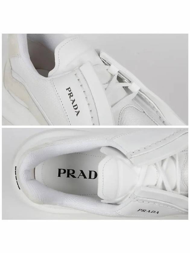 System Panel Low-Top Sneakers White - PRADA - BALAAN 5