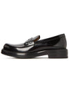 Carlo Polished Calfskin Loafers Black - DIOR - BALAAN 5