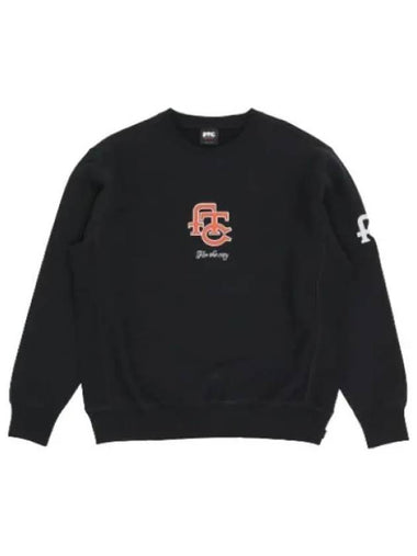 FTC Pop Crew Neck Sweat Black - POP TRADING COMPANY - BALAAN 1