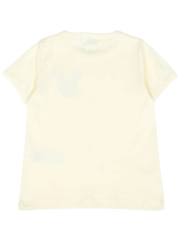 Kids short sleeve t shirt 2422014610 WHITE - MINI RODINI - BALAAN 2