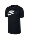 Futura Icon Short Sleeve T-Shirt Black - NIKE - BALAAN 5