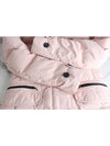 Sumi Light Pink Fleece Hooded Padded Jumper S - PARAJUMPERS - BALAAN 9