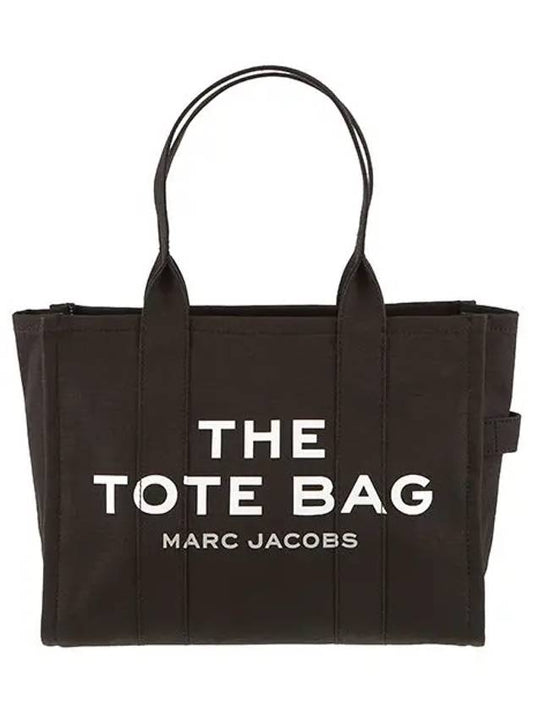 Signature Logo Tote Bag Black - MARC JACOBS - BALAAN.