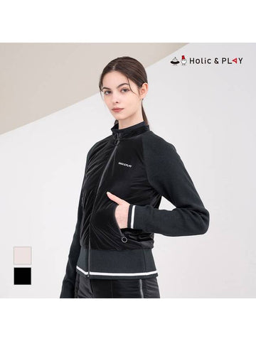 Women s Hybrid Padding Swing Jumper HC4WJP001 - HOLIC&PLAY - BALAAN 1