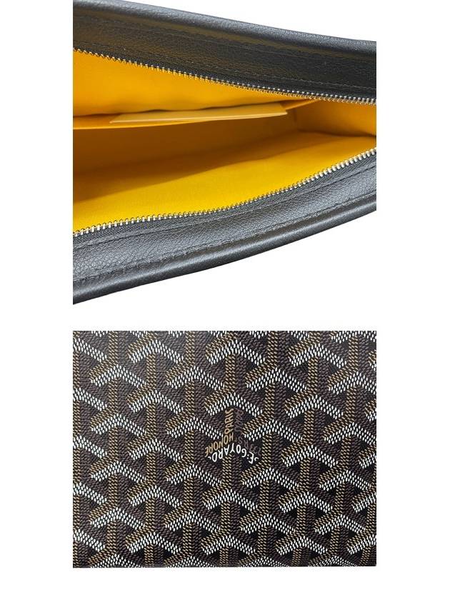 ABAJOUVMM01 Juvence MM clutch bag black bag TEO - GOYARD - BALAAN 5