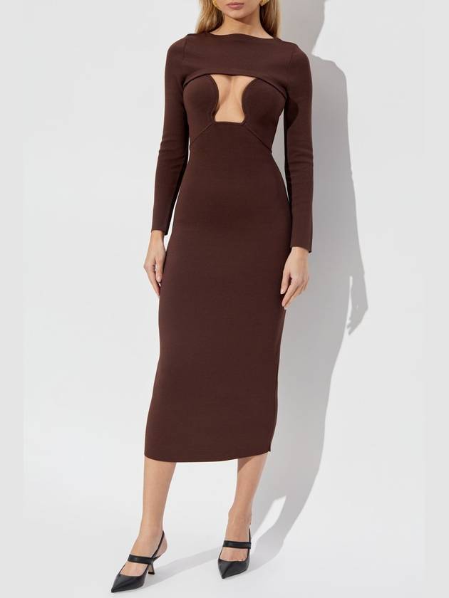 Cult Gaia Dress With Top Jenny, Women's, Brown - CULT GAIA - BALAAN 3