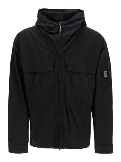 Taylon-P Zip Up Hoodie Black - CP COMPANY - BALAAN 2