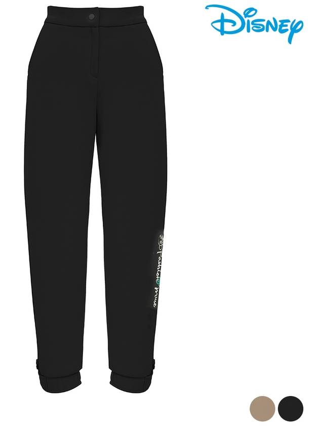 Women s side zipper jogger fit brushed sportswear training pants DN4LTP030 - DISNEY GOLF - BALAAN 2