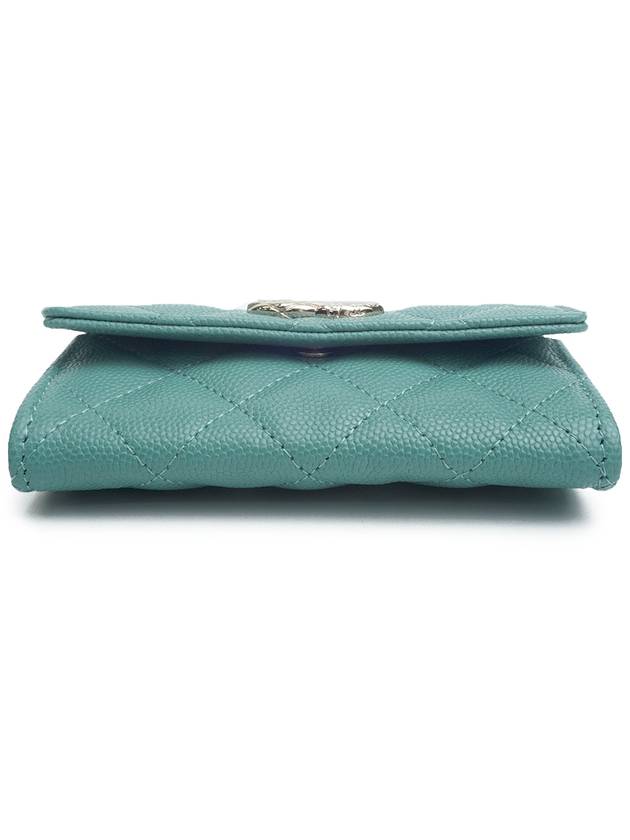 CC CRUSH Crush card wallet snap green full set - CHANEL - BALAAN 4