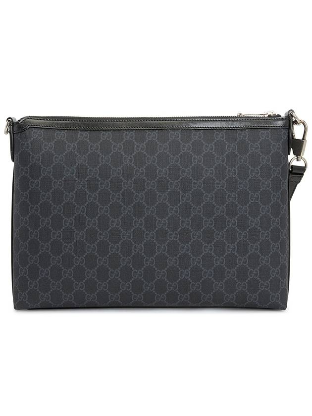 GG Interlocking Large Cross Bag Black - GUCCI - BALAAN 4