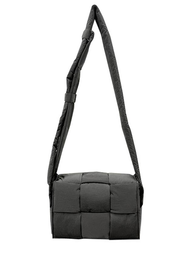 Cassette Padded Tech Small Cross Bag Dark Grey - BOTTEGA VENETA - BALAAN 5