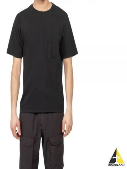 20/1 Jersey Pocket Short Sleeve T-Shirt Black - CP COMPANY - BALAAN 2