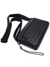 Intrecciato Cross Bag Black - BOTTEGA VENETA - BALAAN 6