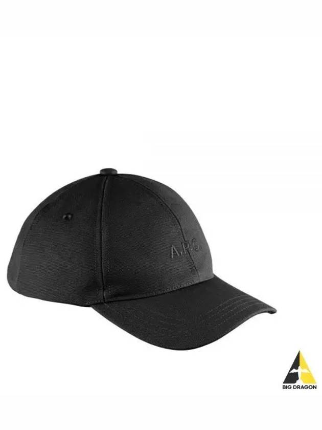 Charlie Logo Ball Cap Black - A.P.C. - BALAAN 2