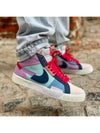 SB Zoom Blazer Mid Premium Sneakers Lilac Blue - NIKE - BALAAN 2