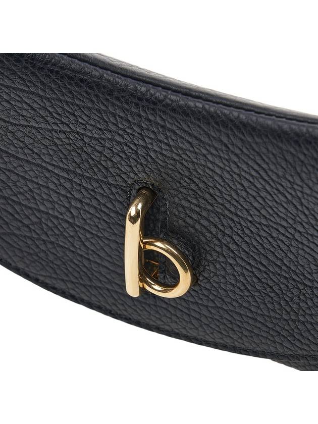 Rocking Horse Leather Medium Wallet Black - BURBERRY - BALAAN 7