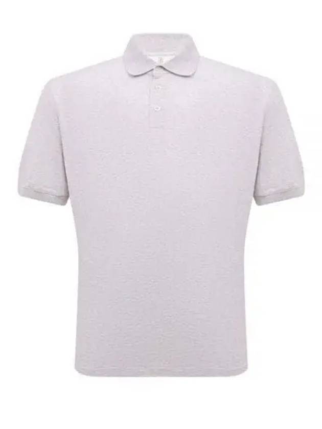 Short Sleeve Polo Shirt White - BRUNELLO CUCINELLI - BALAAN 2